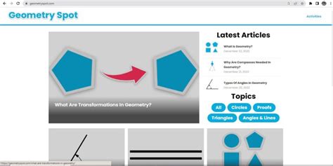 geometryspot 1v1|activity geometry spot.